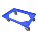 Dolly Krattenwagen 604x410x23mm Blauw